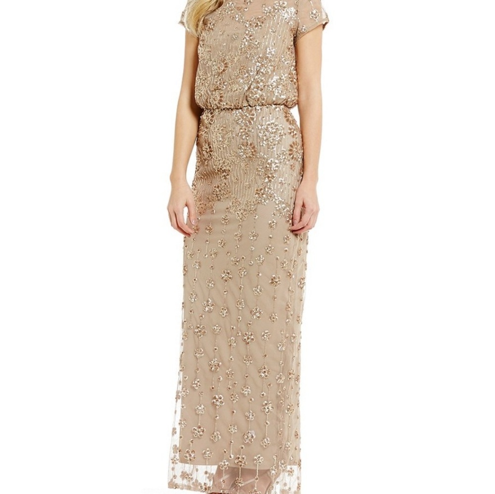 Beautiful sequins elegant dress